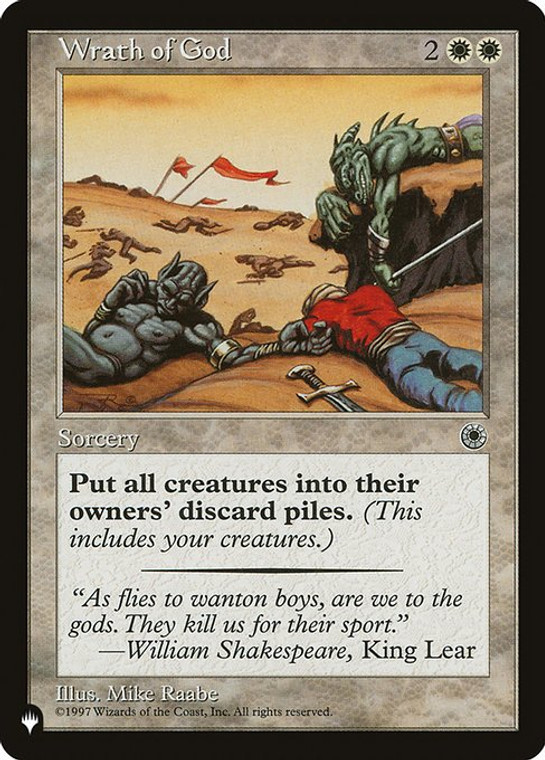 Wrath of God (PLST) (#POR-39)
