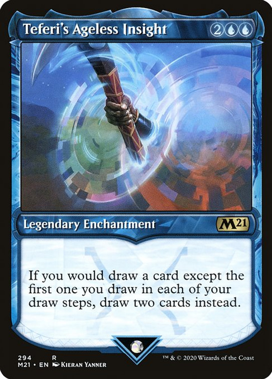 Teferi's Ageless Insight (M21) (Foil) (Showcase) (#294)