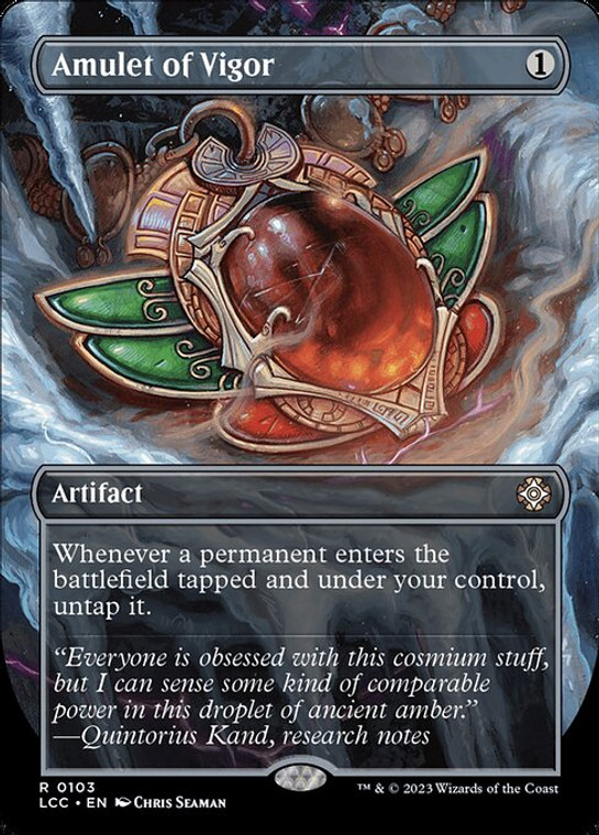 Amulet of Vigor (LCC) (Borderless) (#103)