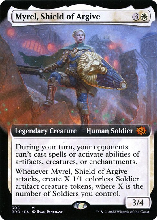 Myrel, Shield of Argive (BRO) (Foil) (Extended Art) (#305)