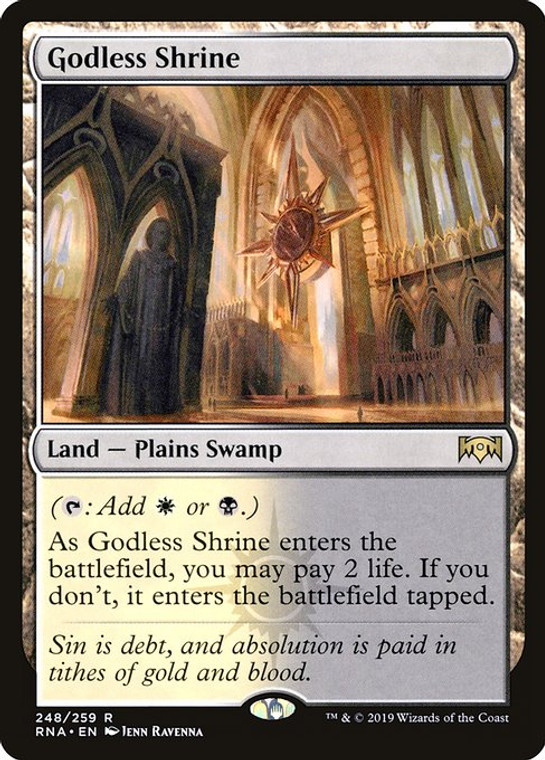 Godless Shrine (RNA) (Foil) (#248)