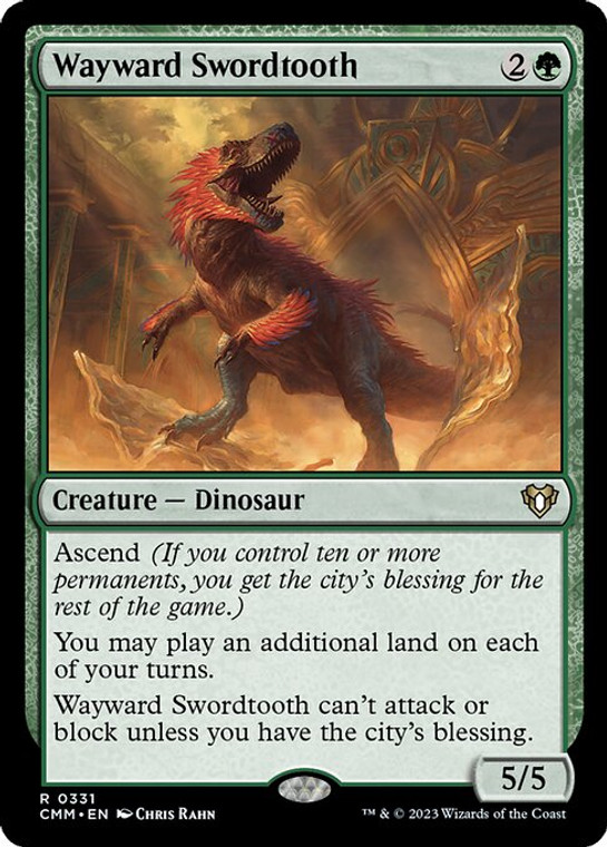 Wayward Swordtooth (CMM) (#331)