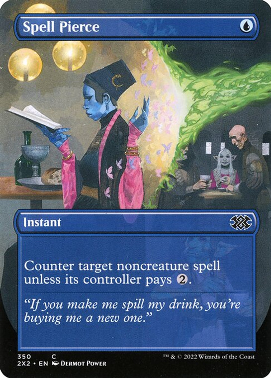 Spell Pierce (2X2) (Foil) (Borderless) (#350)