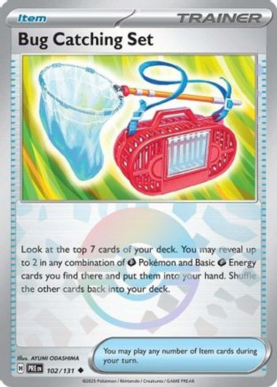 Bug Catching Set (Poke Ball Pattern) (PTCG-SVPRE) (Holofoil) (#102/131)