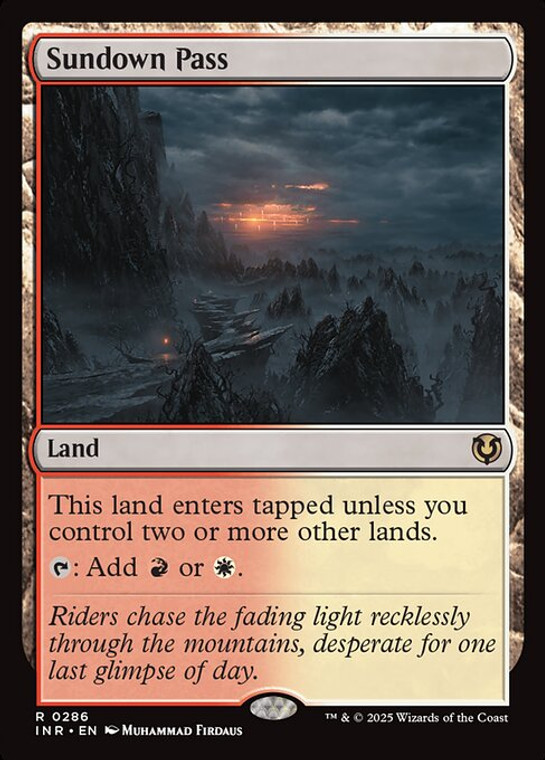 Sundown Pass (INR) (Foil) (#286)