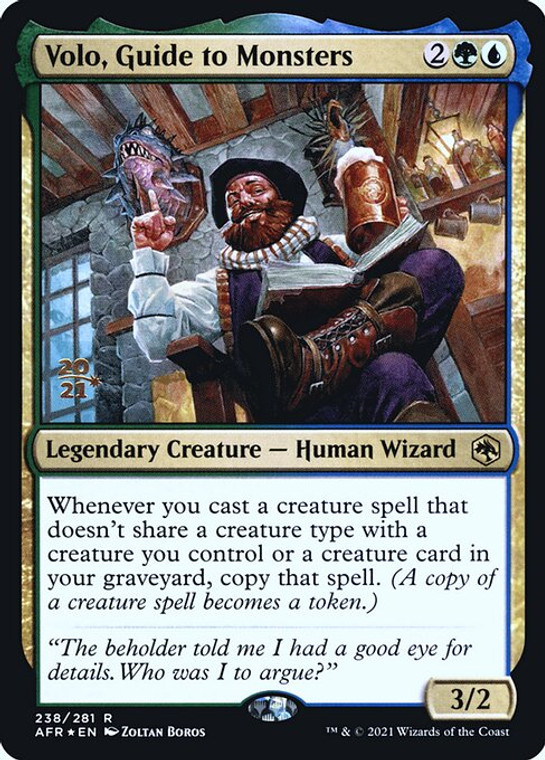 Volo, Guide to Monsters (PAFR) (Foil) (#238s)