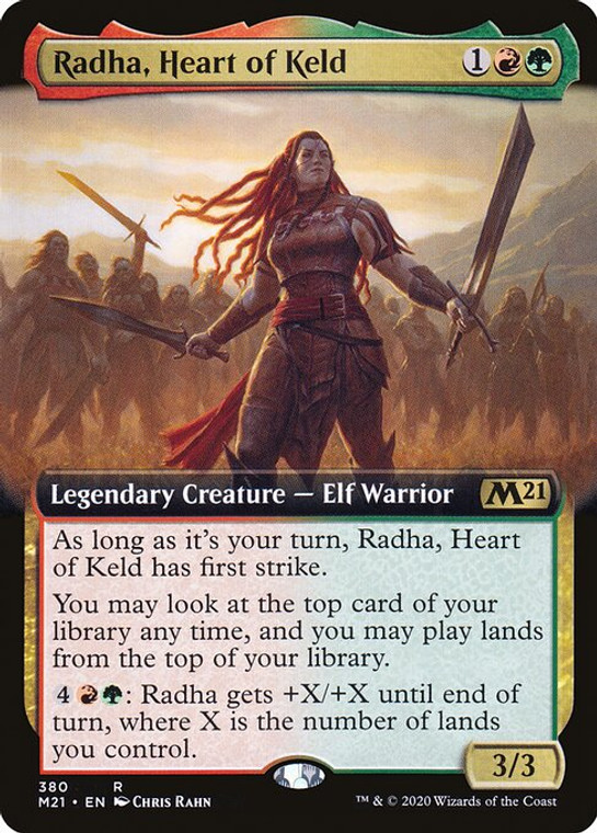 Radha, Heart of Keld (M21) (Extended Art) (#380)