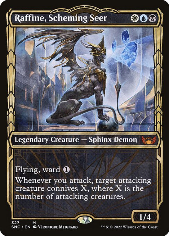 Raffine, Scheming Seer (SNC) (Showcase) (#327)