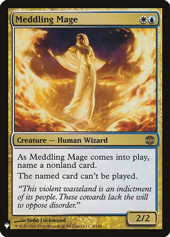 Meddling Mage (PLST) (#ARB-8)