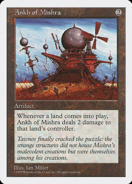 Ankh of Mishra (5ED) (#348)