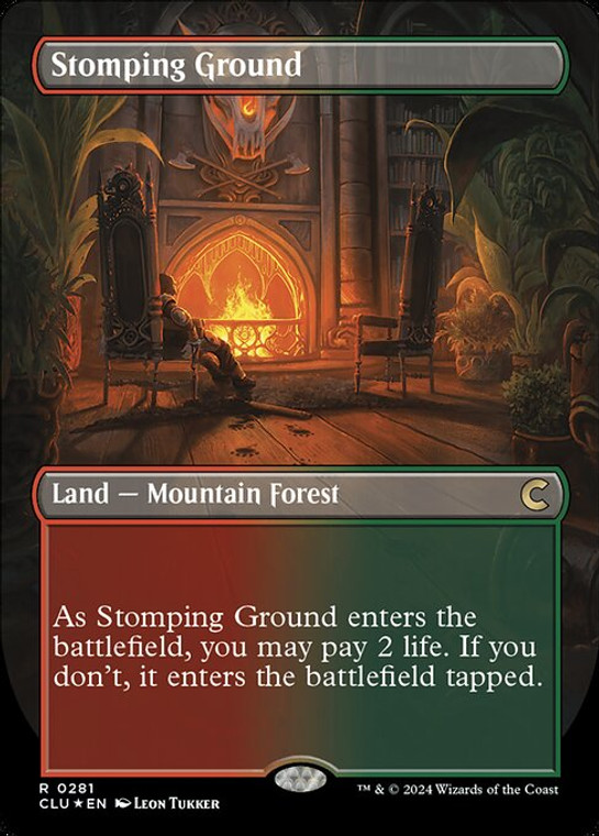 Stomping Ground (CLU) (Foil) (Borderless) (#281)