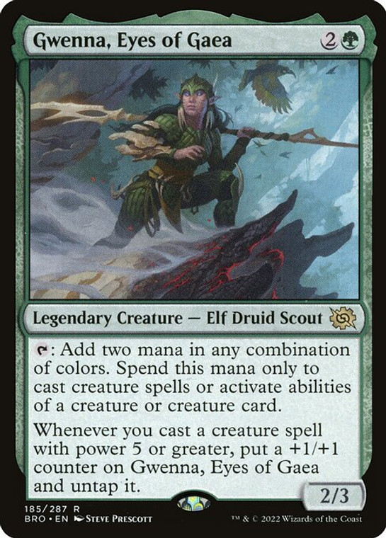 Gwenna, Eyes of Gaea (BRO) (#185)