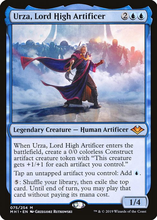 Urza, Lord High Artificer (MH1) (#75)