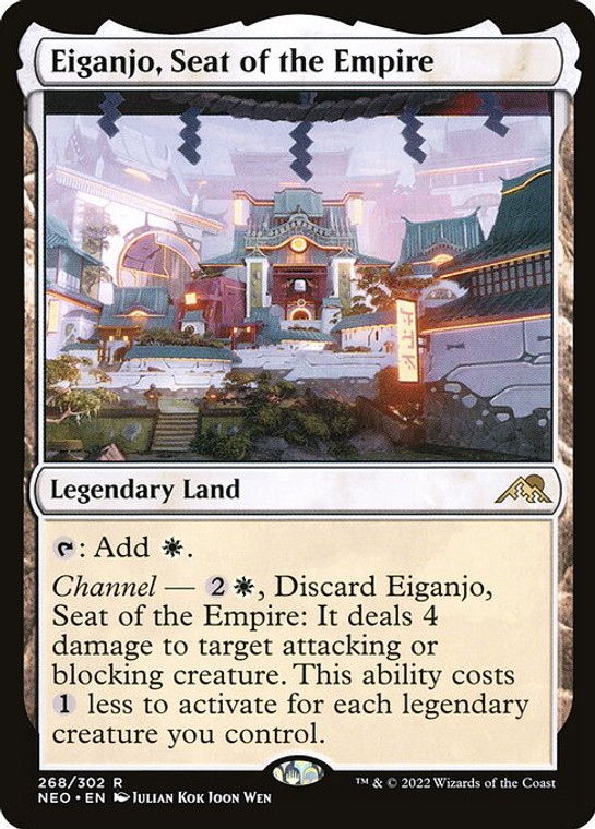 Eiganjo, Seat of the Empire (NEO) (Foil) (#268)