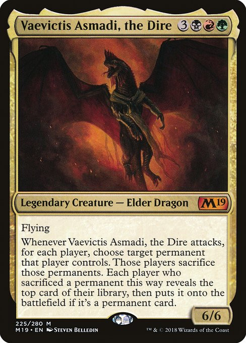 Vaevictis Asmadi, the Dire (M19) (#225)