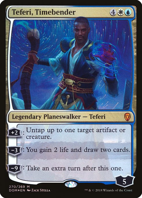 Teferi, Timebender (DOM) (Foil) (#270)