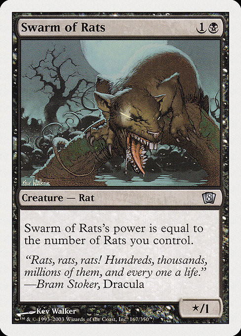 Swarm of Rats (8ED) (#167)