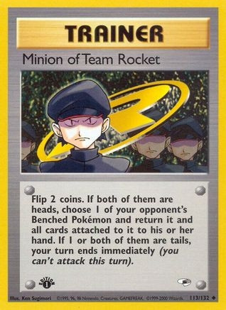 Minion of Team Rocket (PTCG-G1) (Unlimited) (#113/132)