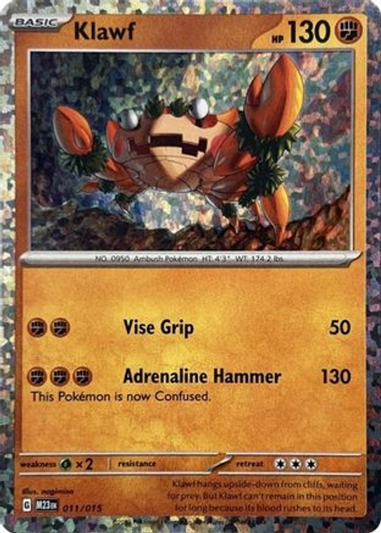 Klawf (PTCG-M23) (Holofoil) (#011/015)