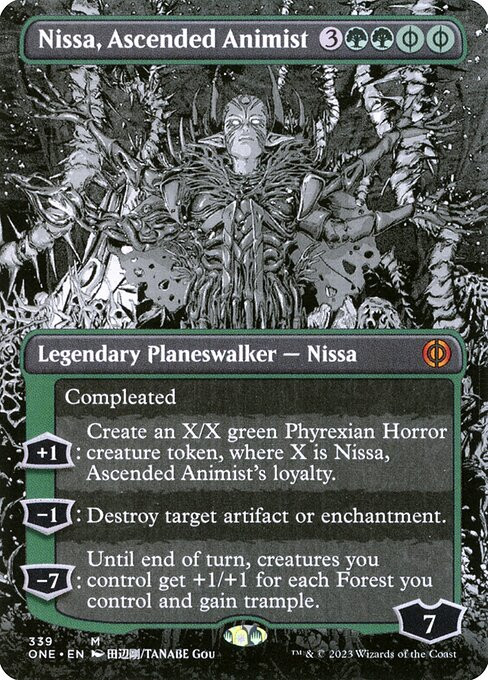 Nissa, Ascended Animist (ONE) (Showcase) (#339)
