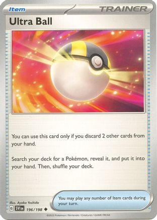 Ultra Ball (PTCG-SV1) (Reverse Holofoil) (#196/198)