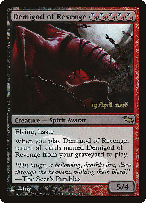 Demigod of Revenge (PSHM) (Foil) (#183★)