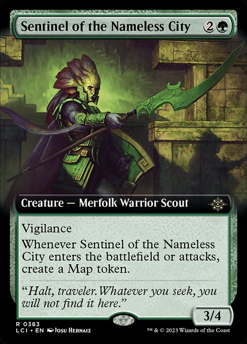 Sentinel of the Nameless City (LCI) (Extended Art) (#383)