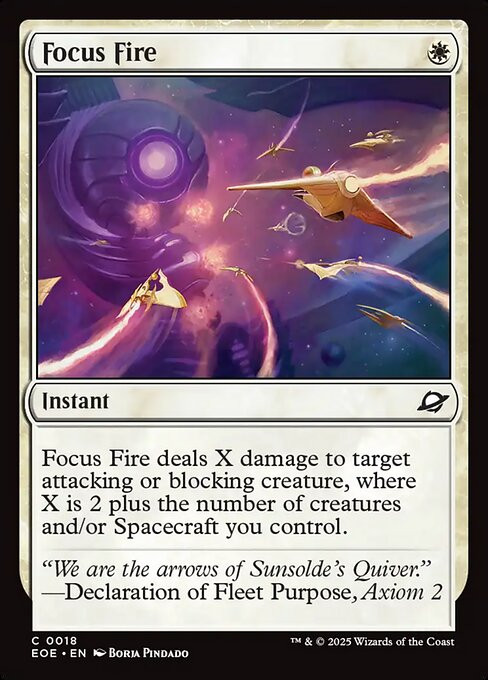 Focus Fire (EOE) (Foil) (#18)