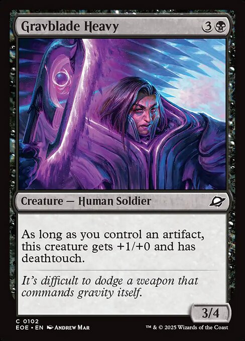 Gravblade Heavy (EOE) (Foil) (#102)
