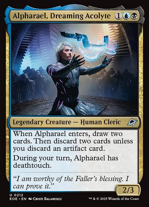 Alpharael, Dreaming Acolyte (EOE) (Foil) (#212)