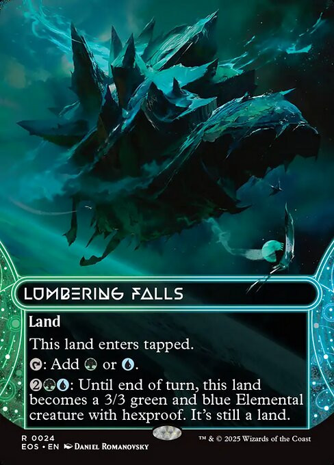 Lumbering Falls (EOS) (Borderless) (#24)