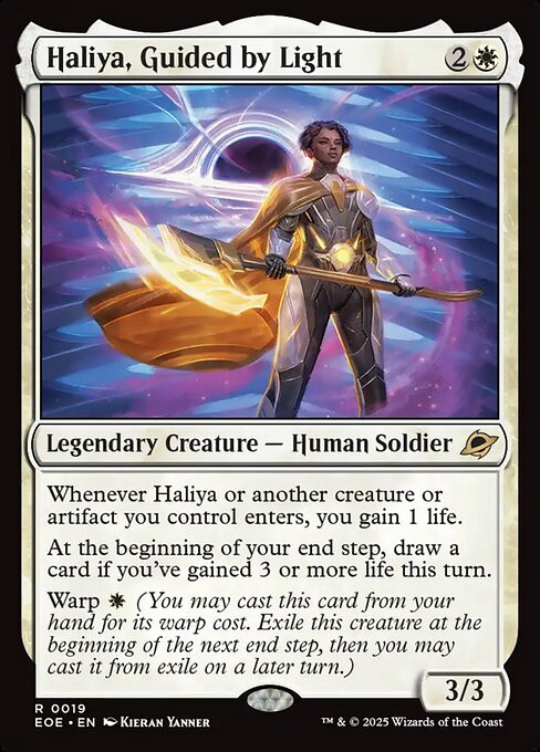 Haliya, Guided by Light (EOE) (Foil) (#19)
