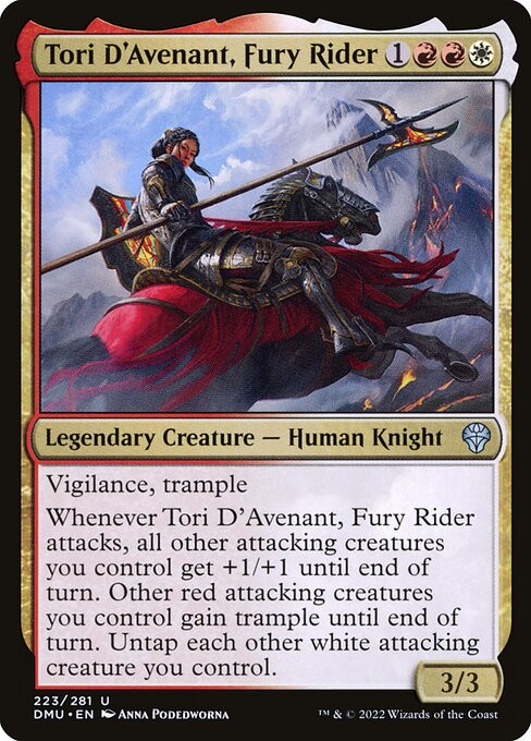 Tori D'Avenant, Fury Rider (DMU) (#223)