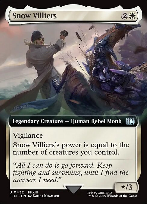 Snow Villiers (FIN) (Extended Art) (#432)