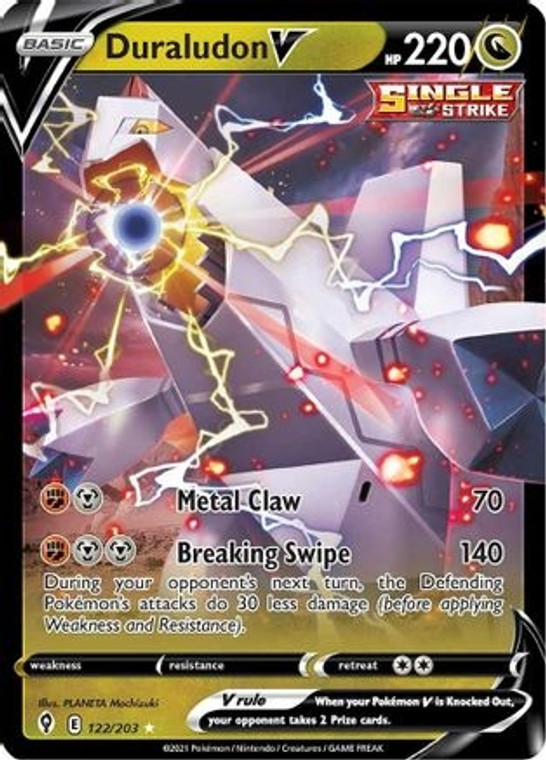 Duraludon V (PTCG-SWSH07) (Holofoil) (#122/203)