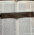 'Whatever you do, do it heartily, as to the Lord' Leather Bookmark – Christian Bible Verse Gift | God Family Country"