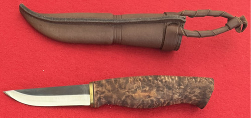 Kellam Puukko Style Wolverine Fixed Blade Hunting Knife