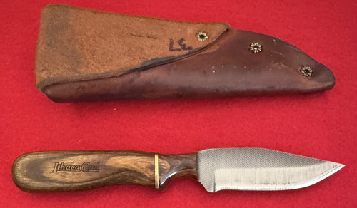ANZA ITHACA DEERSLAYER II FIXED BLADE FILE KNIFE COLLABRATION