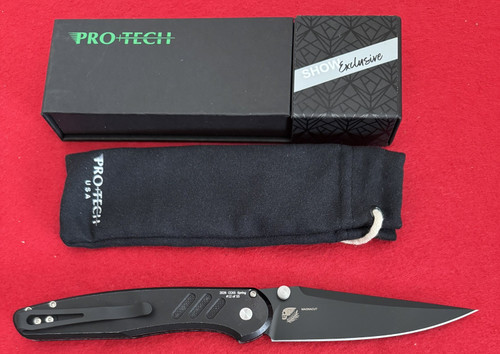 Pro-Tech Avalon Button Lock Pocket Knife, MagnaCut