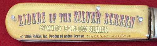 Hopalong Cassidy Master Barlow Single Blade Folding Knife