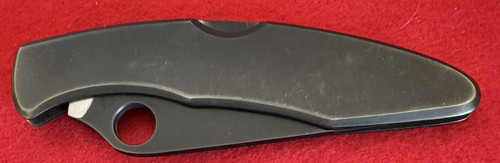 Spyderco All Black Police G-2 Serrated Folding Knife Seki City Japan