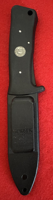 Gerber Blackie Collins Design Frisco Shiv Fixed Blade Knife, Drop Point
