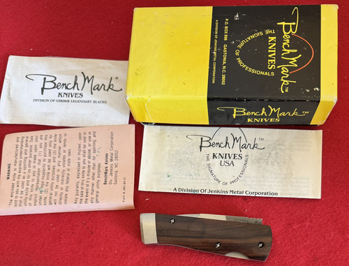 Benchmark Rolox Viper Cocobole Handle, Box & Papers