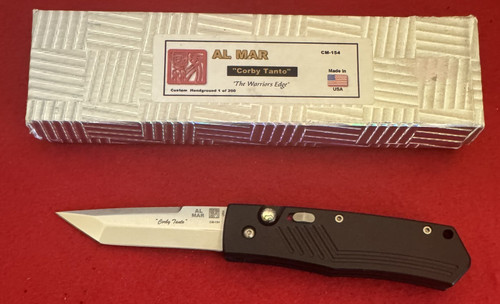 AL MAR CORBY TANTO WARRIORS EDGE AUTOMATIC KNIFE