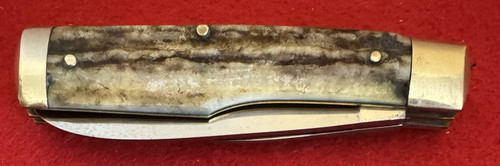 Fightn Rooster Knife Stag Copperhead Eagle Creek Cutlery Club 1980