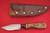 ANZA ITHACA DEERSLAYER II FIXED BLADE FILE KNIFE COLLABRATION