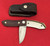 Barry Wood Colt Swinger Hunter Folding Knife & Colt Leather Sheath