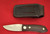 Barry Wood Colt Swinger Hunter Folding Knife & Colt Leather Sheath