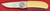 Gerber Paul Knife, Yellow Westinghouse Micarta Handle, Model 2PM