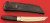 JIM ORT OZ CUSTOM TANTO FIGHTER FIXED BLADE KNIFE & SHEATH CROCODILE